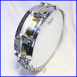 Used Snare Drum PEARL FB1435 C Free Floating Brass Piccolo