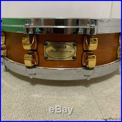 Used! YAMAHA Maple Custom Piccolo Snare Drum 14×4 Made in Japan