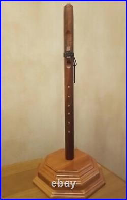 VINTAGE 2001 Butch Hall G Minor #142 Wood Native American Flute Signed VINTAGE 2001 Butch Hall G Minor #142 Wood Native American Flute Signed
