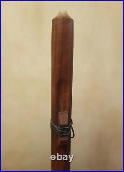 VINTAGE 2001 Butch Hall G Minor #142 Wood Native American Flute Signed VINTAGE 2001 Butch Hall G Minor #142 Wood Native American Flute Signed