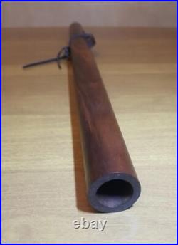 VINTAGE 2001 Butch Hall G Minor #142 Wood Native American Flute Signed VINTAGE 2001 Butch Hall G Minor #142 Wood Native American Flute Signed