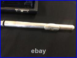 VINTAGE POWELL SONARE SF6000 STERLING SILVER FLUTE Offset G OPEN HOLE LOW B