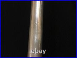 VINTAGE POWELL SONARE SF6000 STERLING SILVER FLUTE Offset G OPEN HOLE LOW B