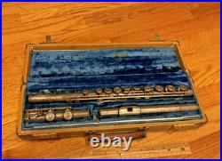 VINTAGE ROTH REYNOLDS Flute with Original Case Serial #30734 COMPLETE LOOK