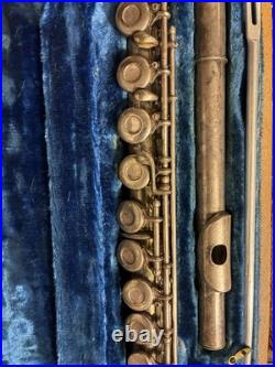 VINTAGE ROTH REYNOLDS Flute with Original Case Serial #30734 COMPLETE LOOK
