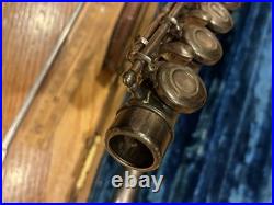 VINTAGE ROTH REYNOLDS Flute with Original Case Serial #30734 COMPLETE LOOK