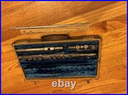 VINTAGE ROTH REYNOLDS Flute with Original Case Serial #30734 COMPLETE LOOK