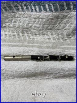 VTG Wooden Nach Meyer Piccolo 6 Key Flute With HP Engraved Into The Wood