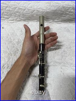 VTG Wooden Nach Meyer Piccolo 6 Key Flute With HP Engraved Into The Wood