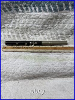 VTG Wooden Nach Meyer Piccolo 6 Key Flute With HP Engraved Into The Wood