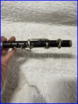VTG Wooden Nach Meyer Piccolo 6 Key Flute With HP Engraved Into The Wood