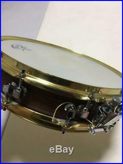 Very Rare! TAMA Rosewood Shell Piccolo Snare Drum 14x3.25 Made in Japan