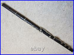 Very old, nice wooden flute & piccolo set in 1 case F. Haloun, Plzen