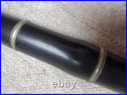 Very old wooden flute
