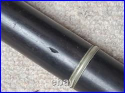 Very old wooden flute