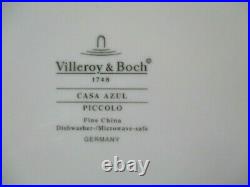 Villeroy & Boch Casa Azul Piccolo Dinner Plate Set Of 3