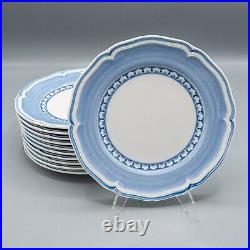 Villeroy & Boch Casa Azul Piccolo Salad Plates 8 1/8 Set of 11