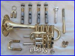 Vincent Bach Stradivarius 196 Bb/A Piccolo Trumpet Immaculate Condition