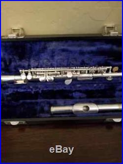VintageGEMEINHARDT C Silver Plated Student Piccolo withcase- Serial #73907