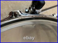 Vintage 14 x 4 Piccolo Snare drum steel chrome 12 lugs Vintage 14 x 4 Piccolo Snare drum steel chrome 12 lugs