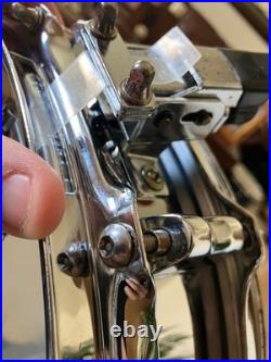 Vintage 14 x 4 Piccolo Snare drum steel chrome 12 lugs Vintage 14 x 4 Piccolo Snare drum steel chrome 12 lugs