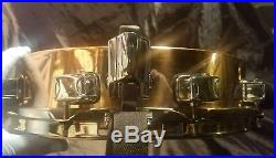 Vintage 14x3.25 Tama Piccolo Snare Drum Bronze Brass hoops PB3325 3.25x14