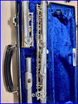 Vintage 1950s Blessing USA Concert Flute with Hard Case Tested Working