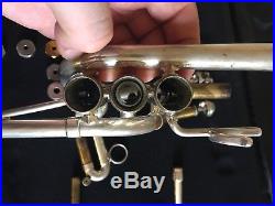 Vintage 1976 Schilke P4-3 Piccolo Trumpet with EXTRAS