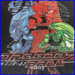 Vintage 2000 Dragon Ball Z Shirt Xl Goku Vegeta Piccolo Power Up Shirt Vtg Anime