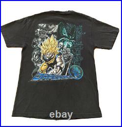 Vintage 2000 Dragonball Z Shirt Medium Goku Son Trunks Piccolo Super Saiyan M