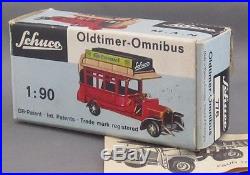 Vintage 60's Schuco Piccolo MAN Oldtimer Omnibus MINT AND BOXED RARITY