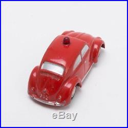 Vintage 720 Schuco Piccolo VW-Streifenwagon Patrol Car Box & Papers #712 Red Toy