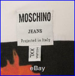 Vintage 90's MOSCHINO PICCOLO shirt XXL 2XL MINT made in Italy