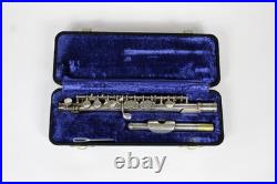 Vintage Armstrong Elkhart 34-38873 Piccolo Silver plated (1980's) With Case
