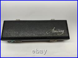 Vintage Armstrong Elkhart Piccolo Flute With Case Good Condition Vintage Armstrong Elkhart Piccolo Flute With Case Good Condition