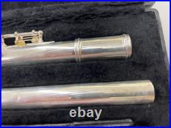 Vintage Armstrong Model 103 C-Foot Open-Hole Flute In Case