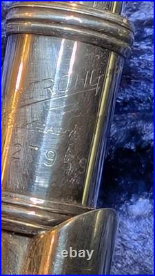 Vintage Armstrong Model 27-27959 Elkhart Piccolo Flute With Case Good Condition