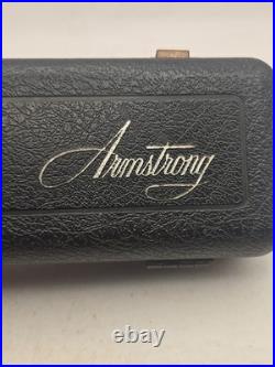 Vintage Armstrong Model 5-9218 Elkhart Piccolo Flute With Case