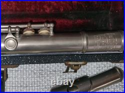Vintage Bundy Flute By Selmer, Elkhart Indiana USA Original Case SN 133441