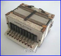 Vintage Childs Miniature Ludwig Piccolo Accordion made in Germany, NR