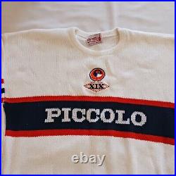 Vintage Cliff Engle Brian Piccolo Chicago Bears White Sweater USA NFL XIX