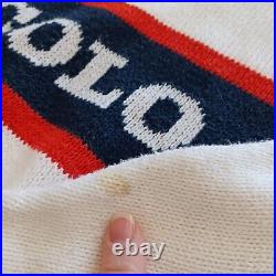 Vintage Cliff Engle Brian Piccolo Chicago Bears White Sweater USA NFL XIX