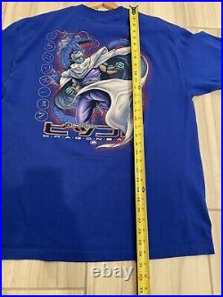 Vintage Dragon Ball Z Dated 1999 DBZ Tag XL Piccolo Jumbo Mullet Blue