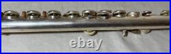 Vintage Emerson eld elkhart Indiana flute silver serial numbers 33765 olds case