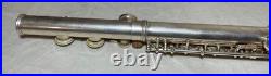 Vintage Emerson eld elkhart Indiana flute silver serial numbers 33765 olds case