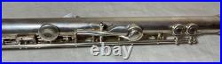 Vintage Emerson eld elkhart Indiana flute silver serial numbers 33765 olds case