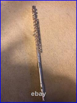Vintage Etude Model EFL-100 Student Silver Flute Closed Hole, Offset G, C Foot