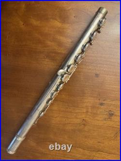 Vintage Gemeinhardt M2 Flute with Original Hard Case Elkhart Indiana Silver Band