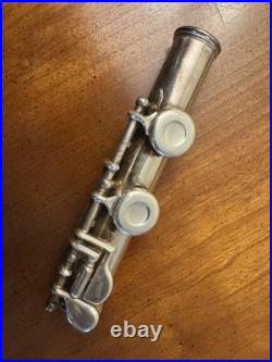 Vintage Gemeinhardt M2 Flute with Original Hard Case Elkhart Indiana Silver Band