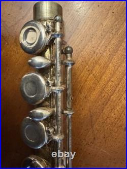 Vintage Gemeinhardt M2 Flute with Original Hard Case Elkhart Indiana Silver Band